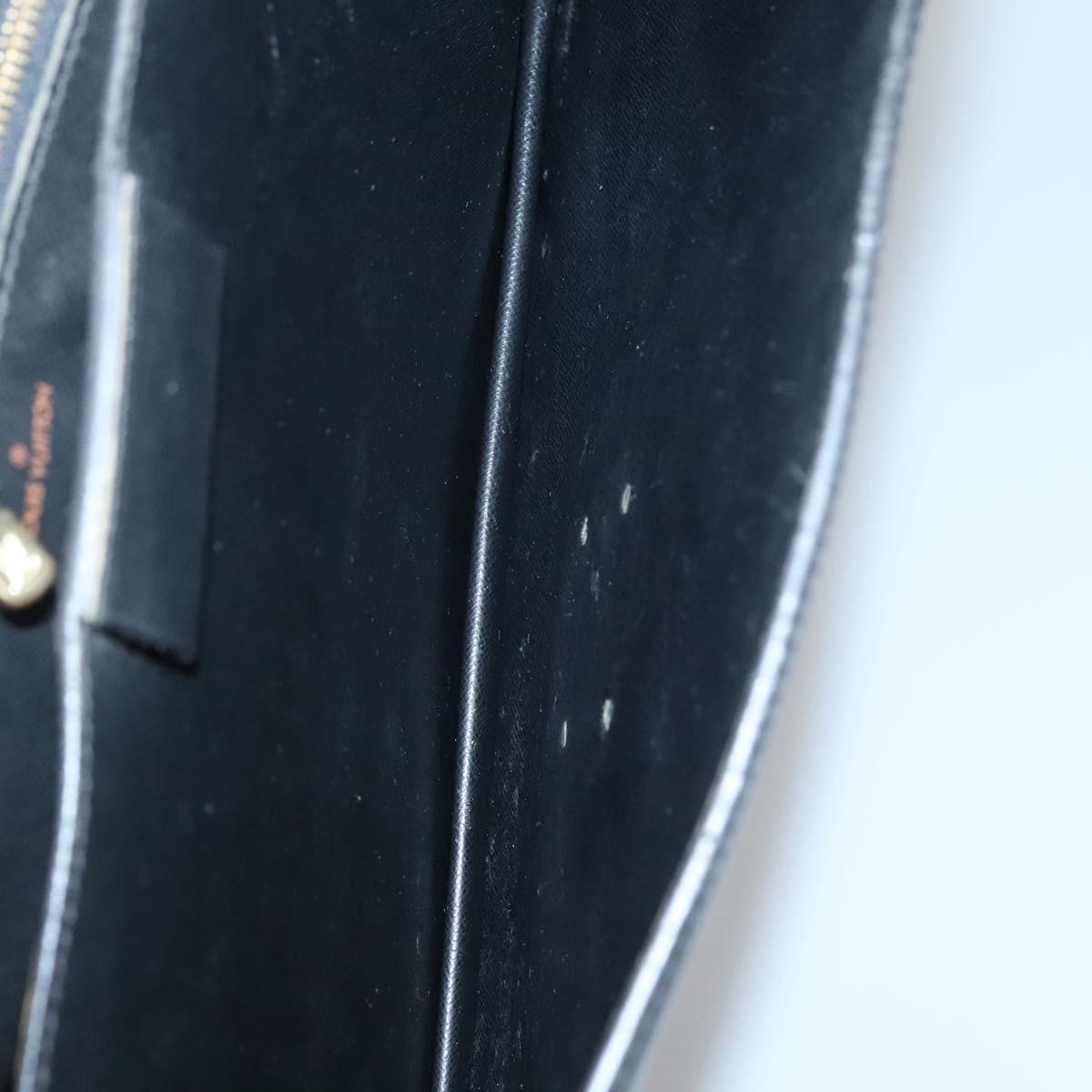 LOUIS VUITTON Epi Serviette Conseiller Business Bag Black M54422 LV Auth bs28107