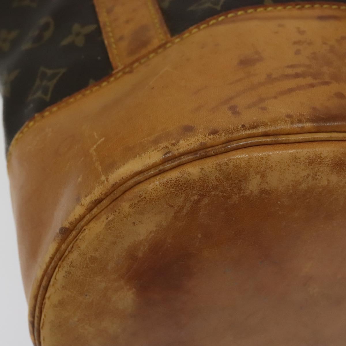 LOUIS VUITTON Monogram Randonnee GM Shoulder Bag M42244 LV Auth bs28115