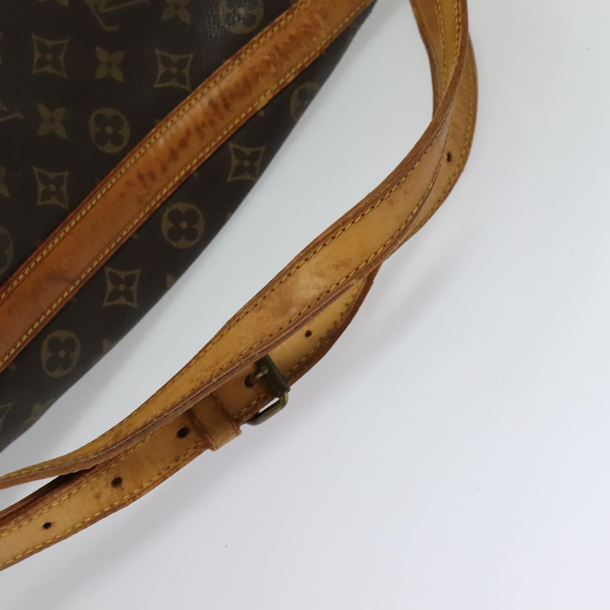 LOUIS VUITTON Monogram Randonnee GM Shoulder Bag M42244 LV Auth bs28115
