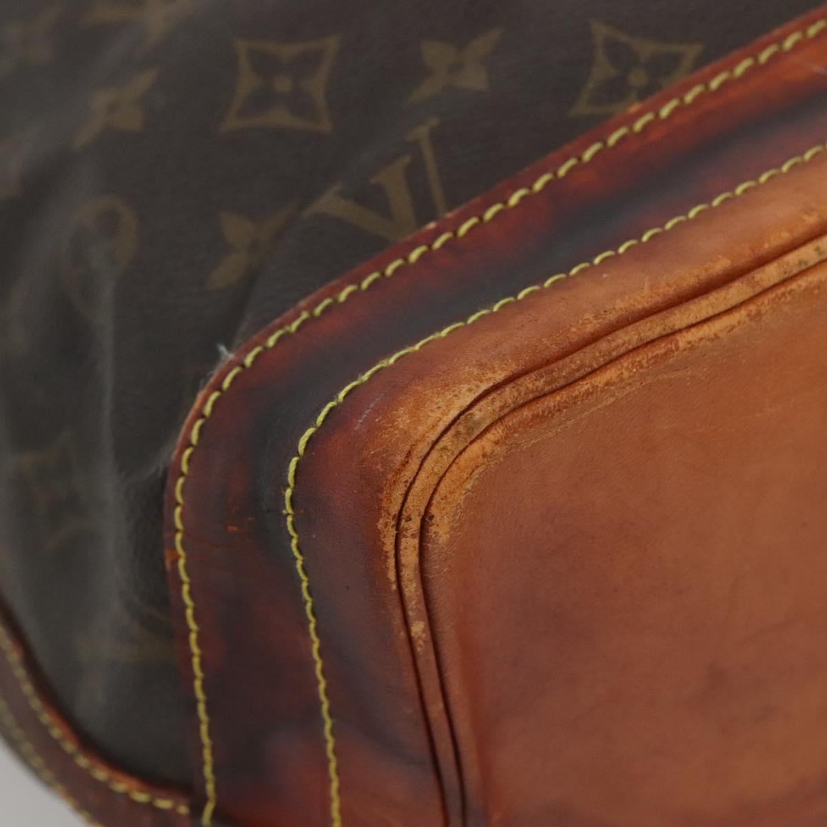 LOUIS VUITTON Monogram Noe Shoulder Bag M42224 LV Auth bs28116