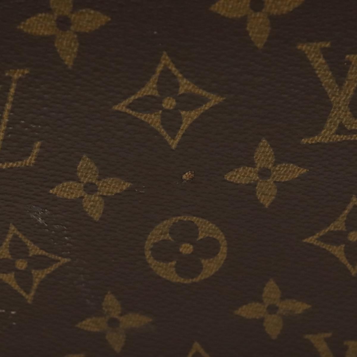 LOUIS VUITTON Monogram Satellite 60 Boston Bag M23354 LV Auth bs28118
