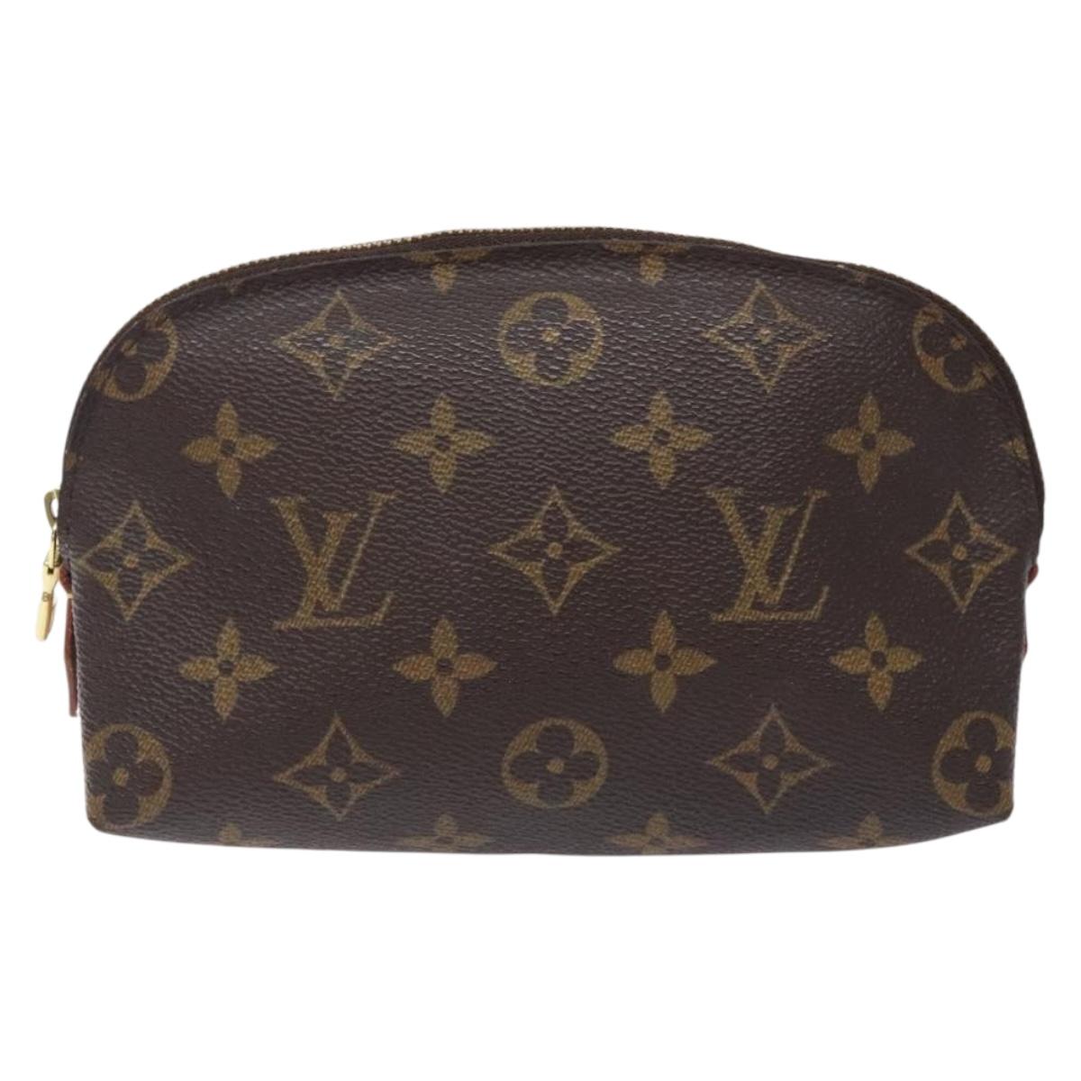 LOUIS VUITTON Monogram Pochette Cosmetic PM Pouch M43998 LV Auth bs28121