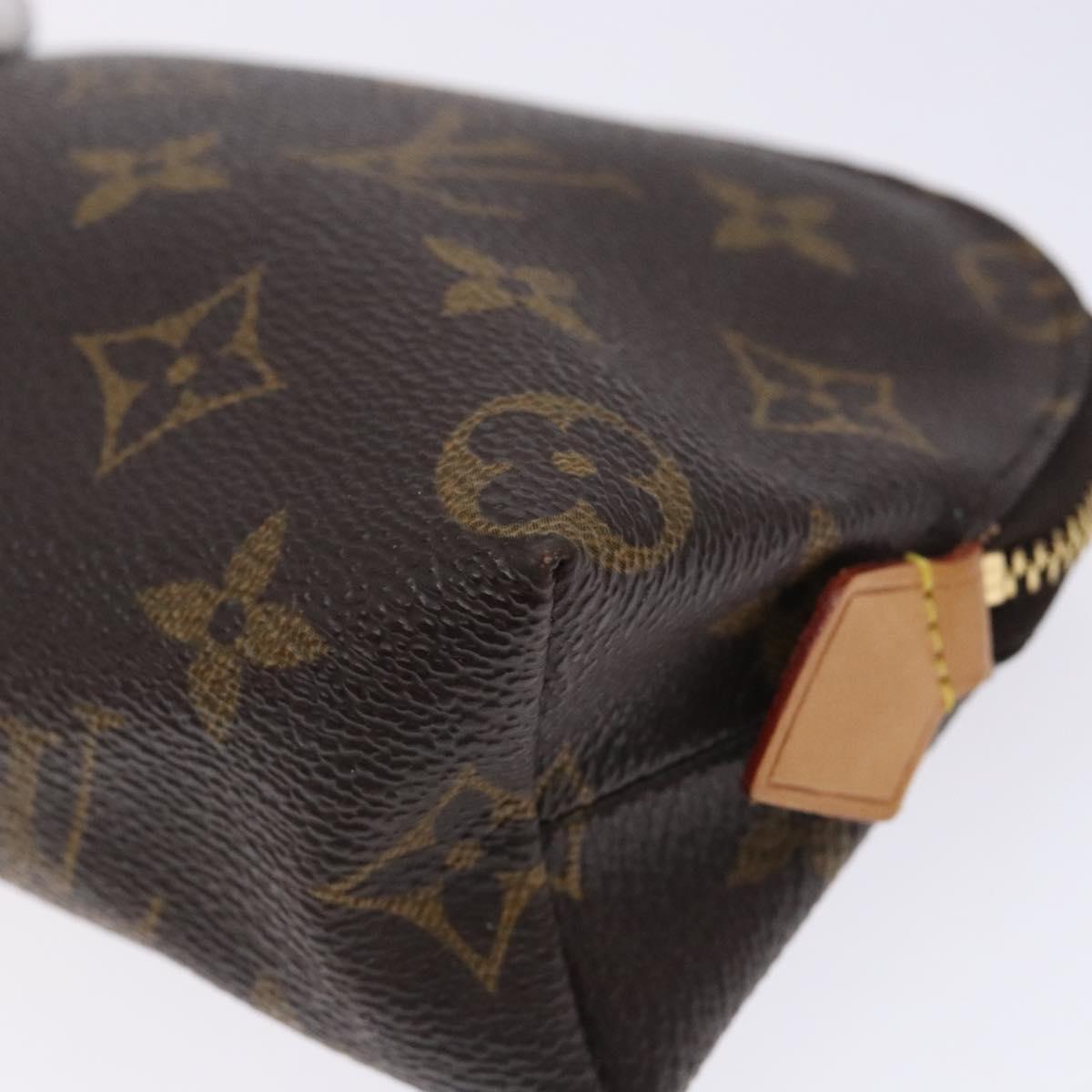 LOUIS VUITTON Monogram Pochette Cosmetic PM Pouch M43998 LV Auth bs28121