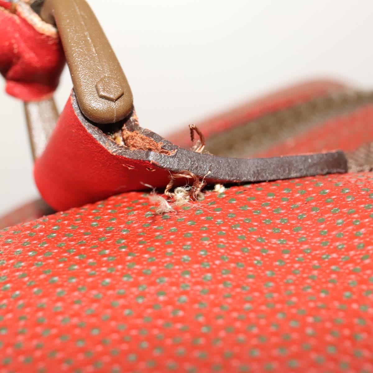 LOUIS VUITTON LV Cup Challenge line Shoulder Bag Red LV Auth bs28142