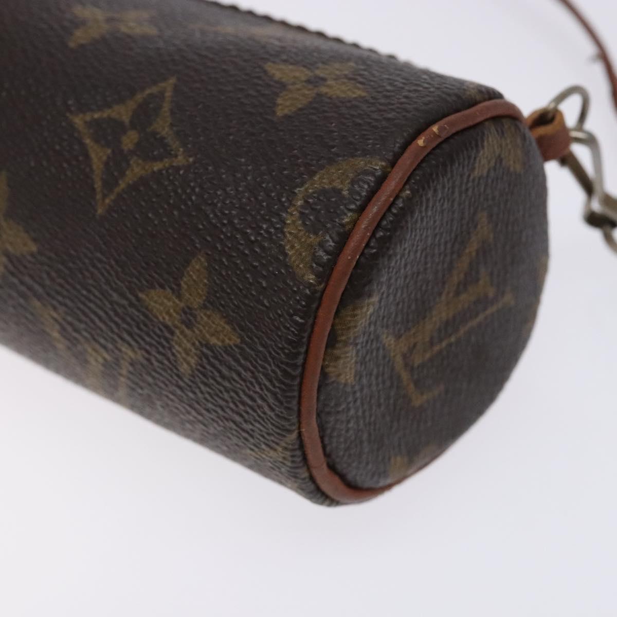 LOUIS VUITTON Monogram Papillon Pouch LV Auth bs28164