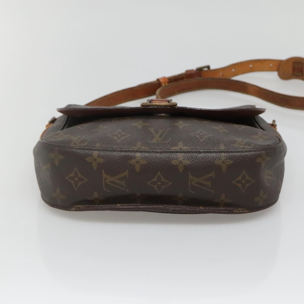 LOUIS VUITTON Monogram Saint Cloud GM Shoulder Bag M51242 LV Auth bs28185
