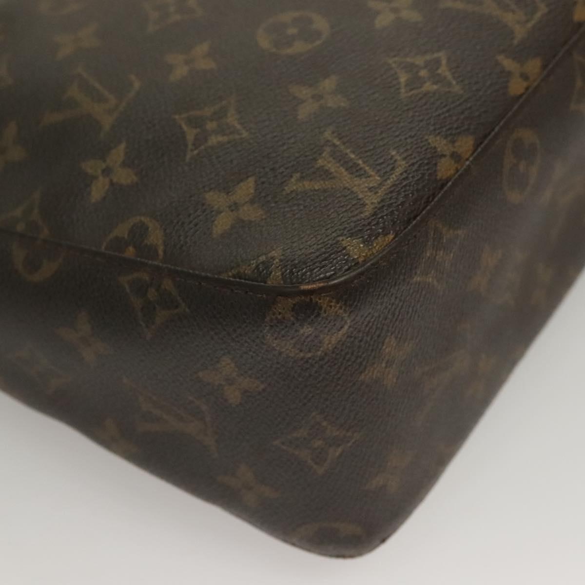 LOUIS VUITTON Monogram Looping MM Shoulder Bag M51146 LV Auth bs28192