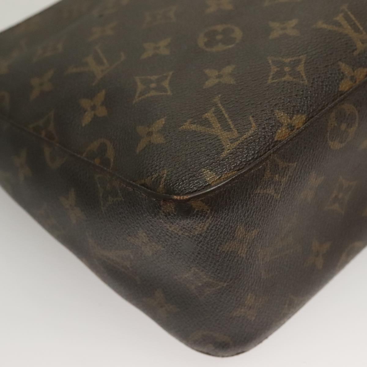 LOUIS VUITTON Monogram Looping MM Shoulder Bag M51146 LV Auth bs28192