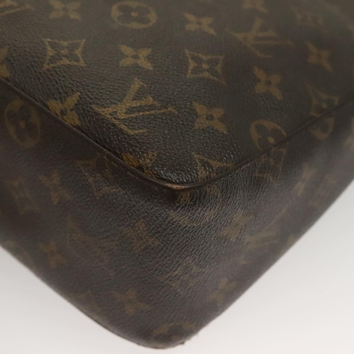 LOUIS VUITTON Monogram Looping MM Shoulder Bag M51146 LV Auth bs28192