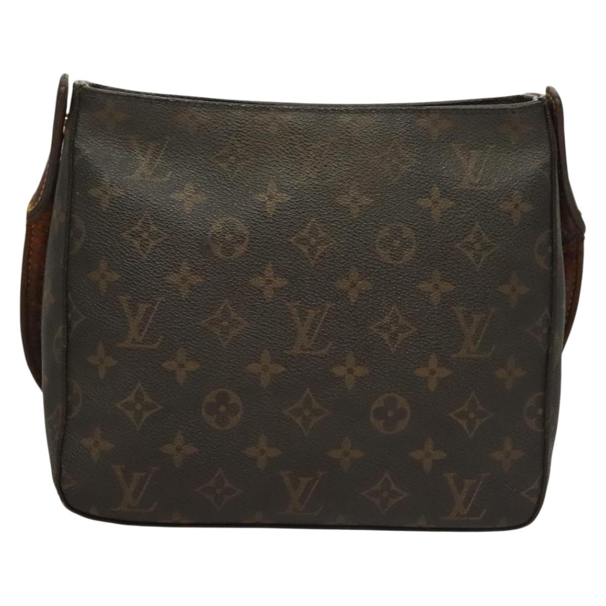 LOUIS VUITTON Monogram Looping MM Shoulder Bag M51146 LV Auth bs28192