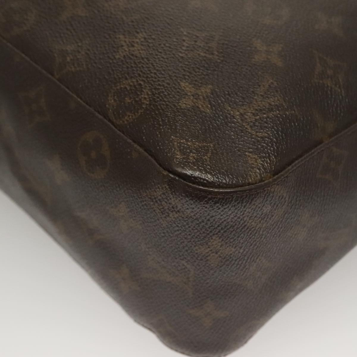 LOUIS VUITTON Monogram Looping GM Shoulder Bag M51145 LV Auth bs28193