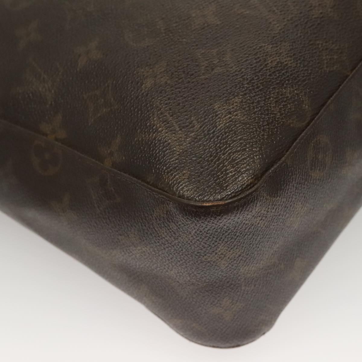 LOUIS VUITTON Monogram Looping GM Shoulder Bag M51145 LV Auth bs28193