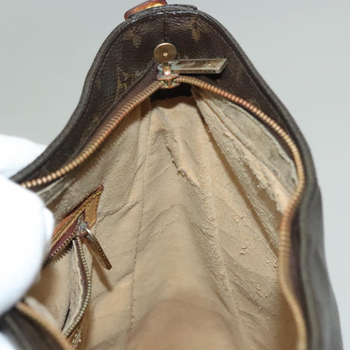 LOUIS VUITTON Monogram Looping GM Shoulder Bag M51145 LV Auth bs28193