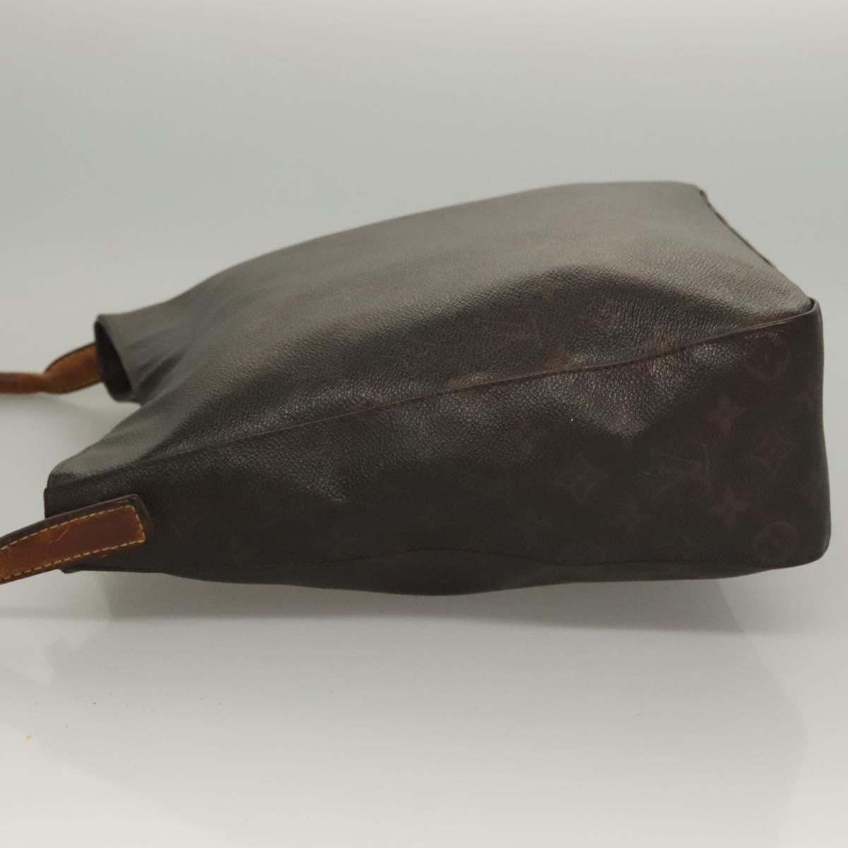 LOUIS VUITTON Monogram Looping GM Shoulder Bag M51145 LV Auth bs28193