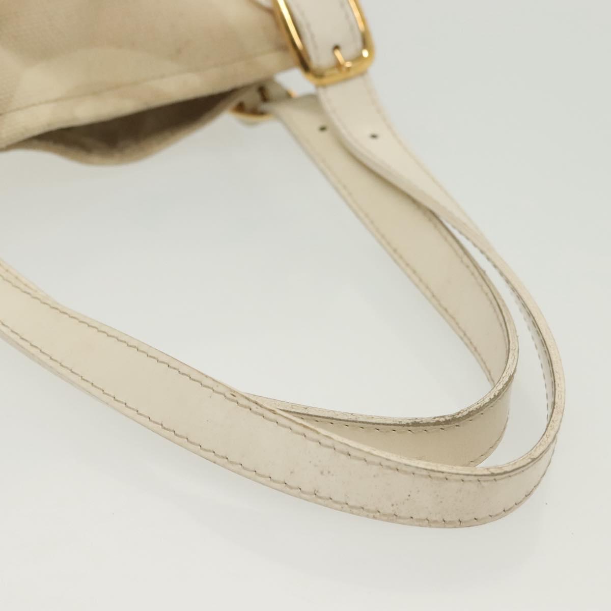 LOUIS VUITTON Cruise Line Tai Sienne PM Bag Canvas Beige M95674 LV Auth bs28204