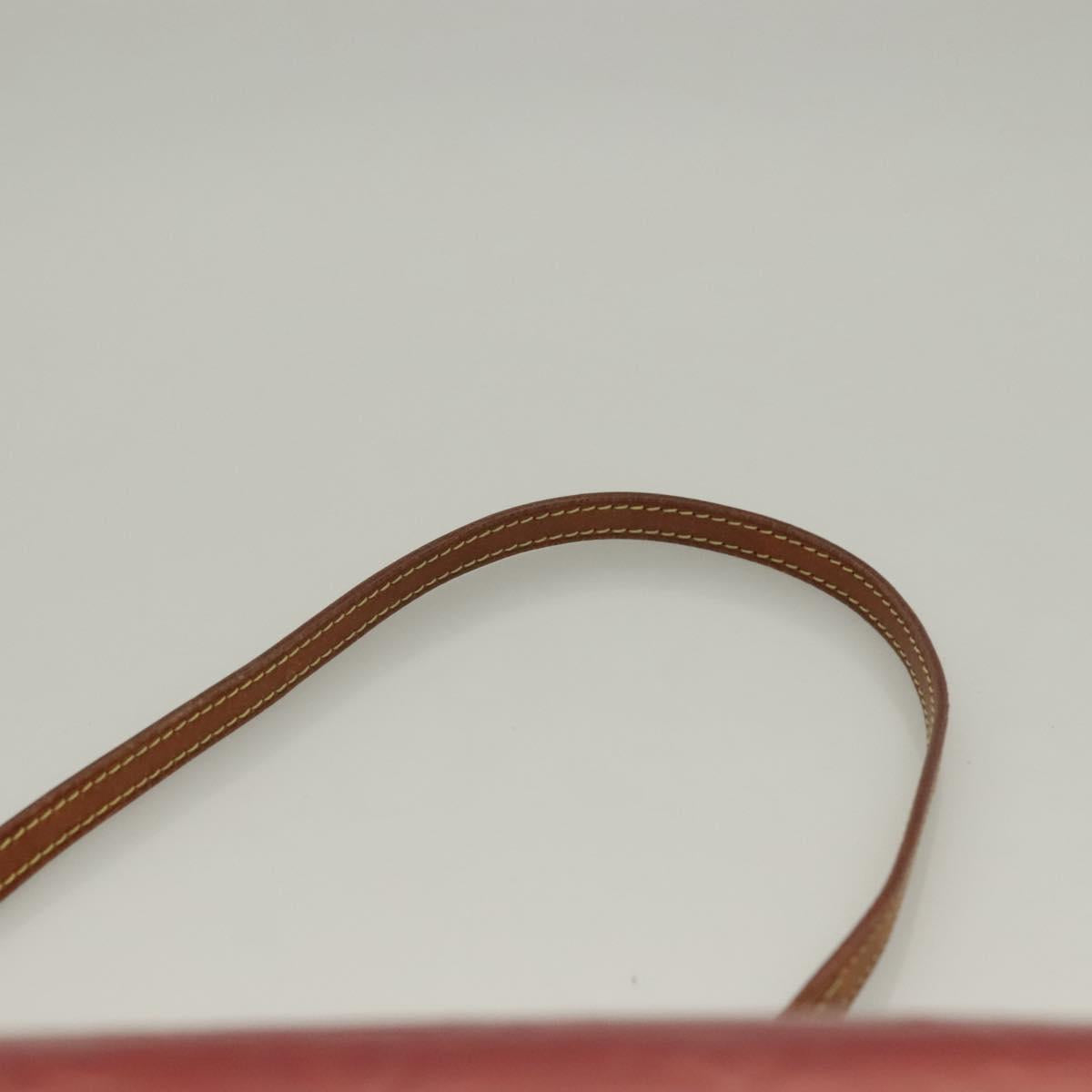 LOUIS VUITTON Vernis Roxbury Drive Hand Bag 2way Red M91987 LV Auth bs28210