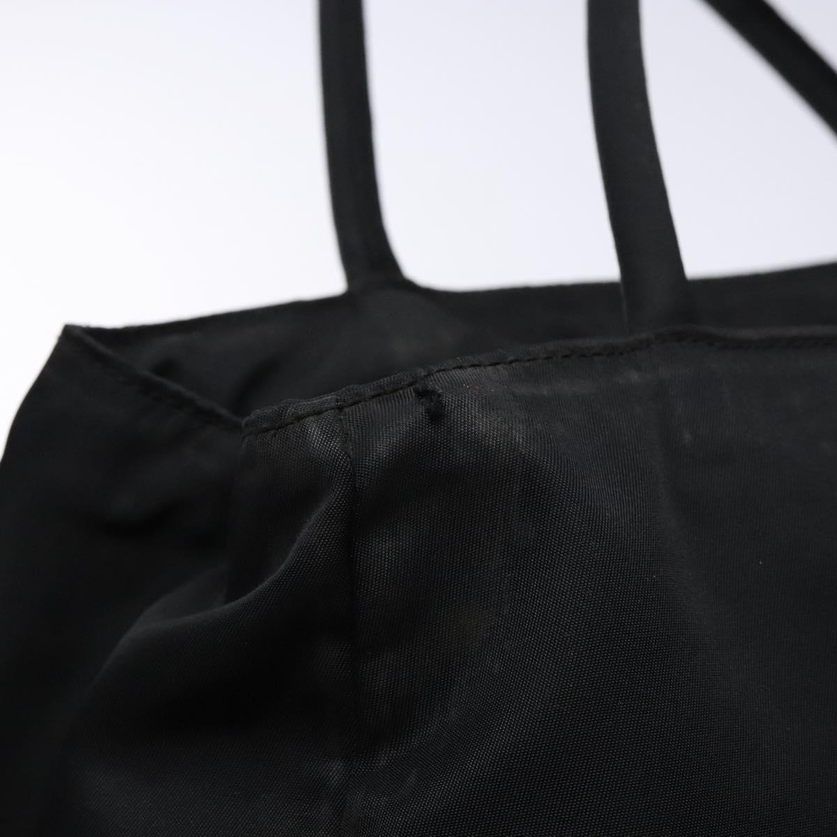 PRADA Hand Bag Nylon Black Auth bs28221