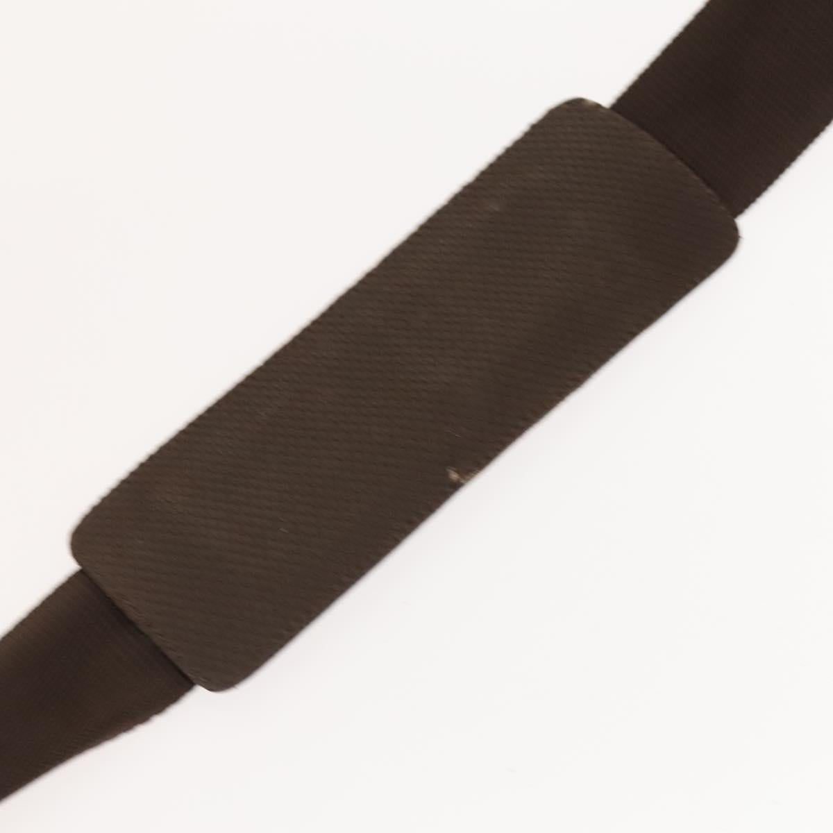 PRADA Garment Cover Nylon Khaki Silver Auth bs28233