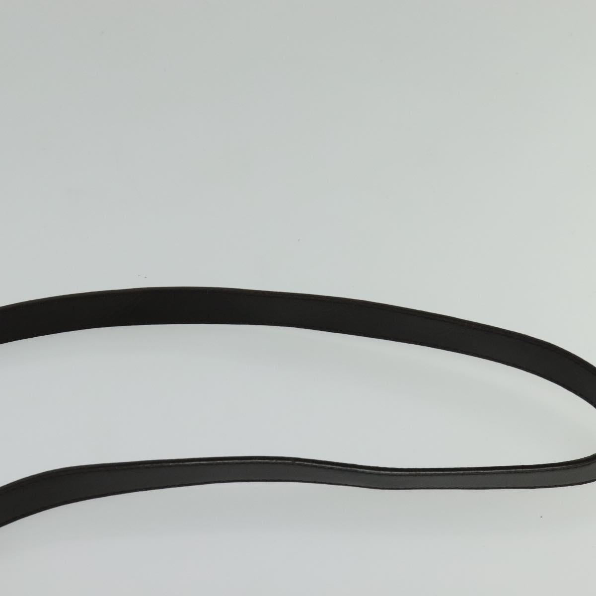 PRADA Shoulder Bag Nylon Khaki Gold Auth bs28237