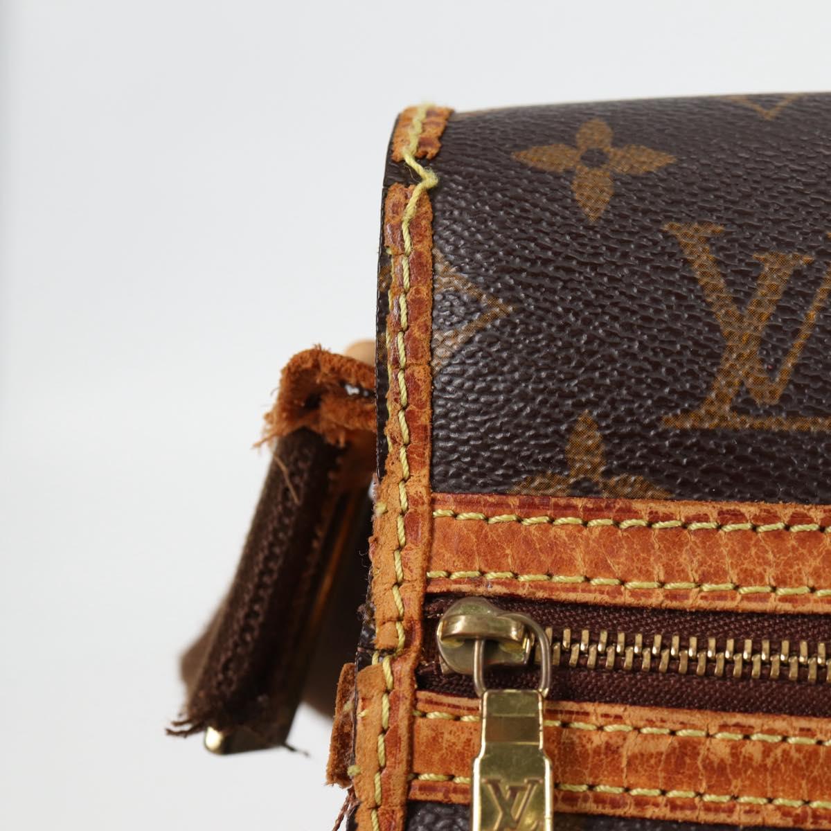 LOUIS VUITTON Monogram Messenger Bosphore PM Shoulder Bag M40106 LV Auth bs28239