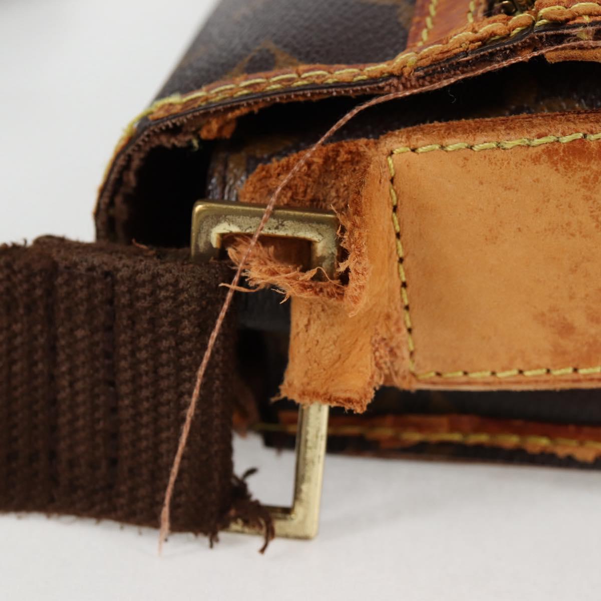 LOUIS VUITTON Monogram Messenger Bosphore PM Shoulder Bag M40106 LV Auth bs28239
