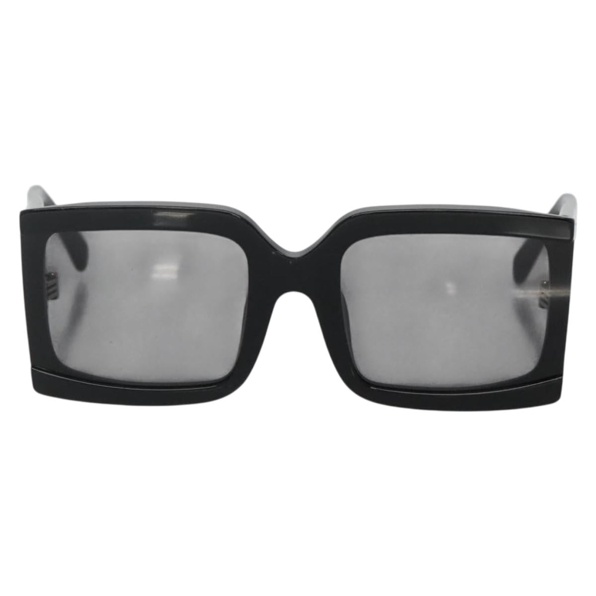 CELINE Sunglasses Plastic Black Auth bs28299