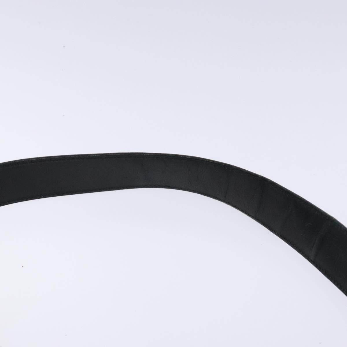 Salvatore Ferragamo Shoulder Bag Canvas Brown Silver Auth bs28312