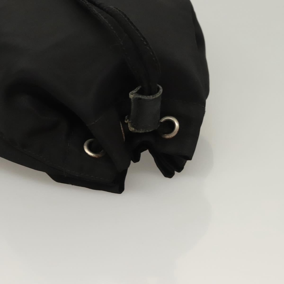 PRADA Pouch Nylon 2Set Red Black Auth bs28341