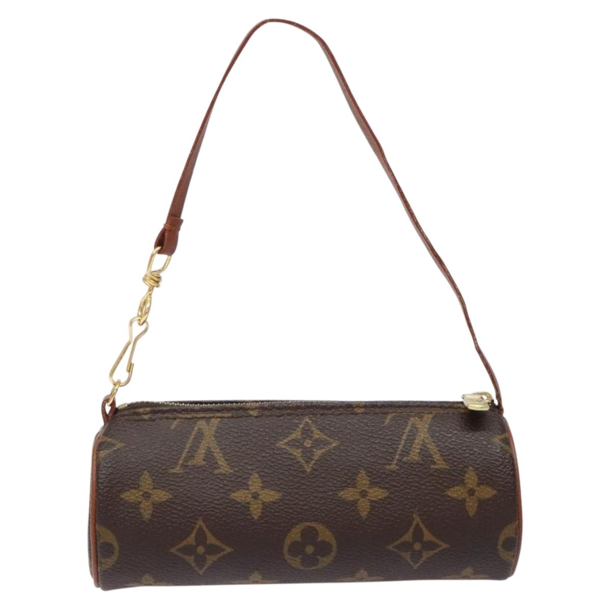LOUIS VUITTON Monogram Papillon Pouch LV Auth bs28346