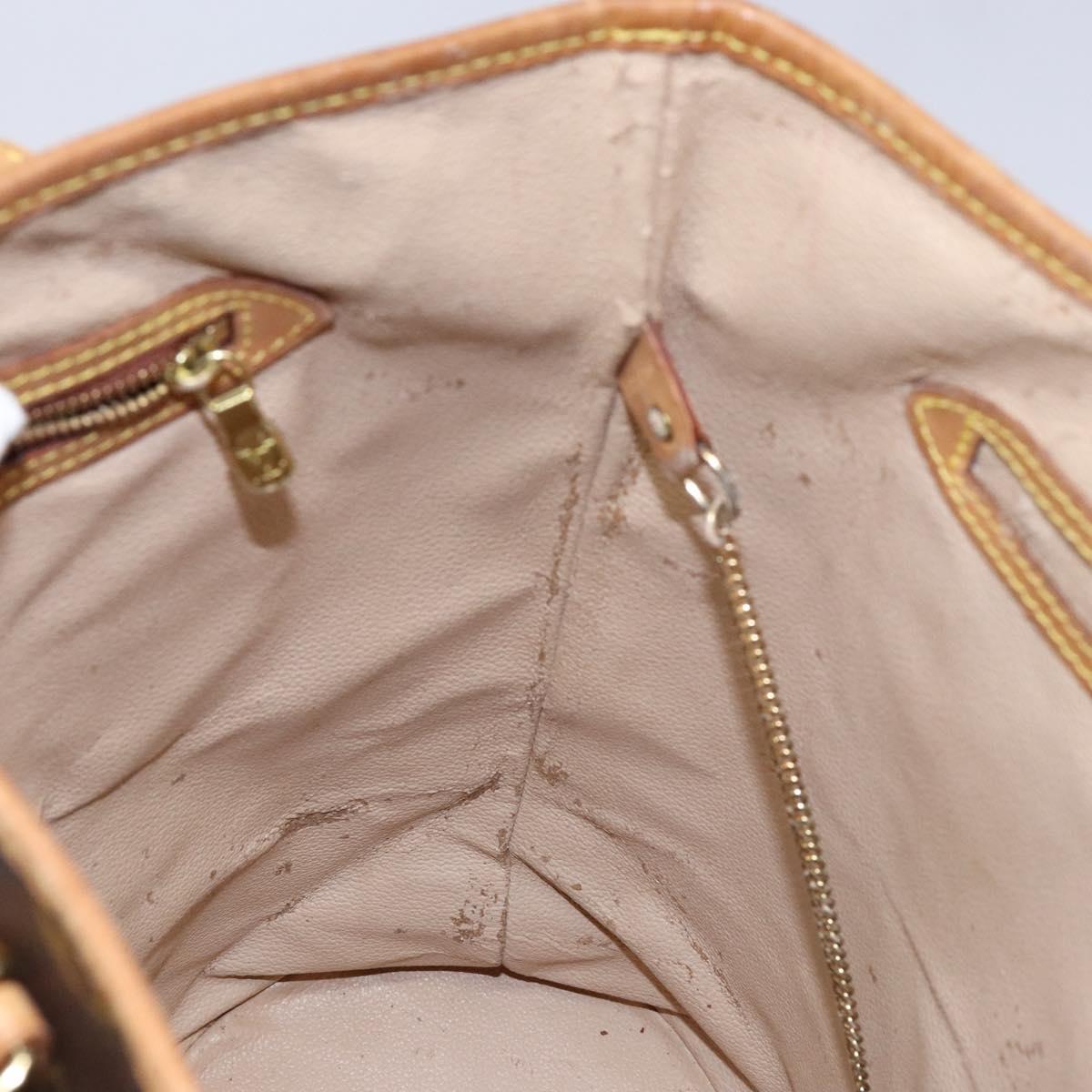 LOUIS VUITTON Monogram Bucket GM Shoulder Bag M42236 LV Auth bs28351