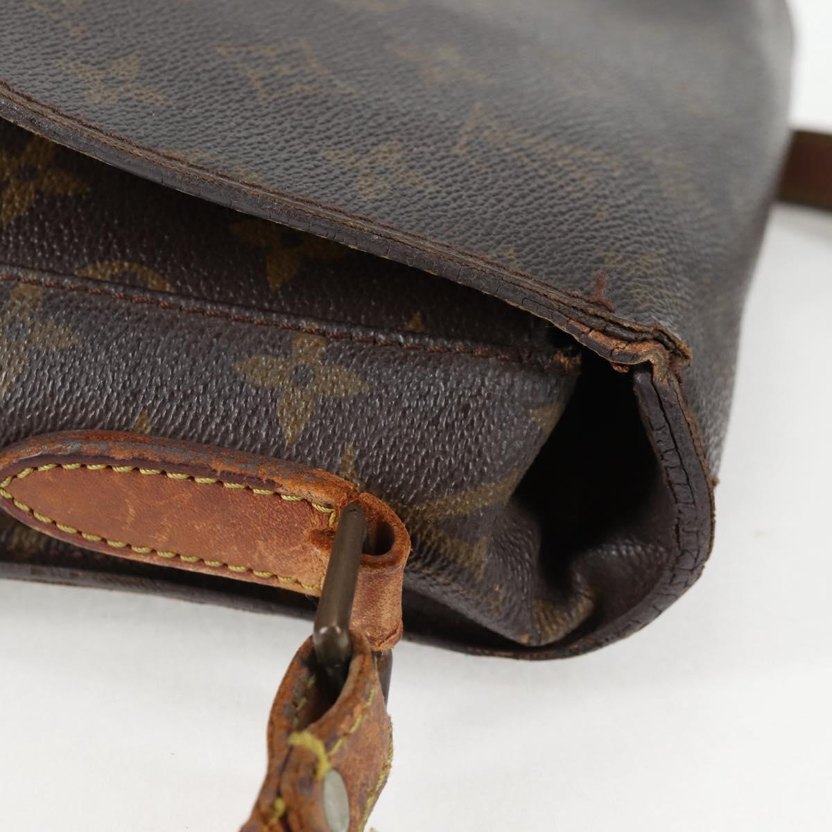 LOUIS VUITTON Monogram Saint Cloud GM Shoulder Bag M51242 LV Auth bs28360