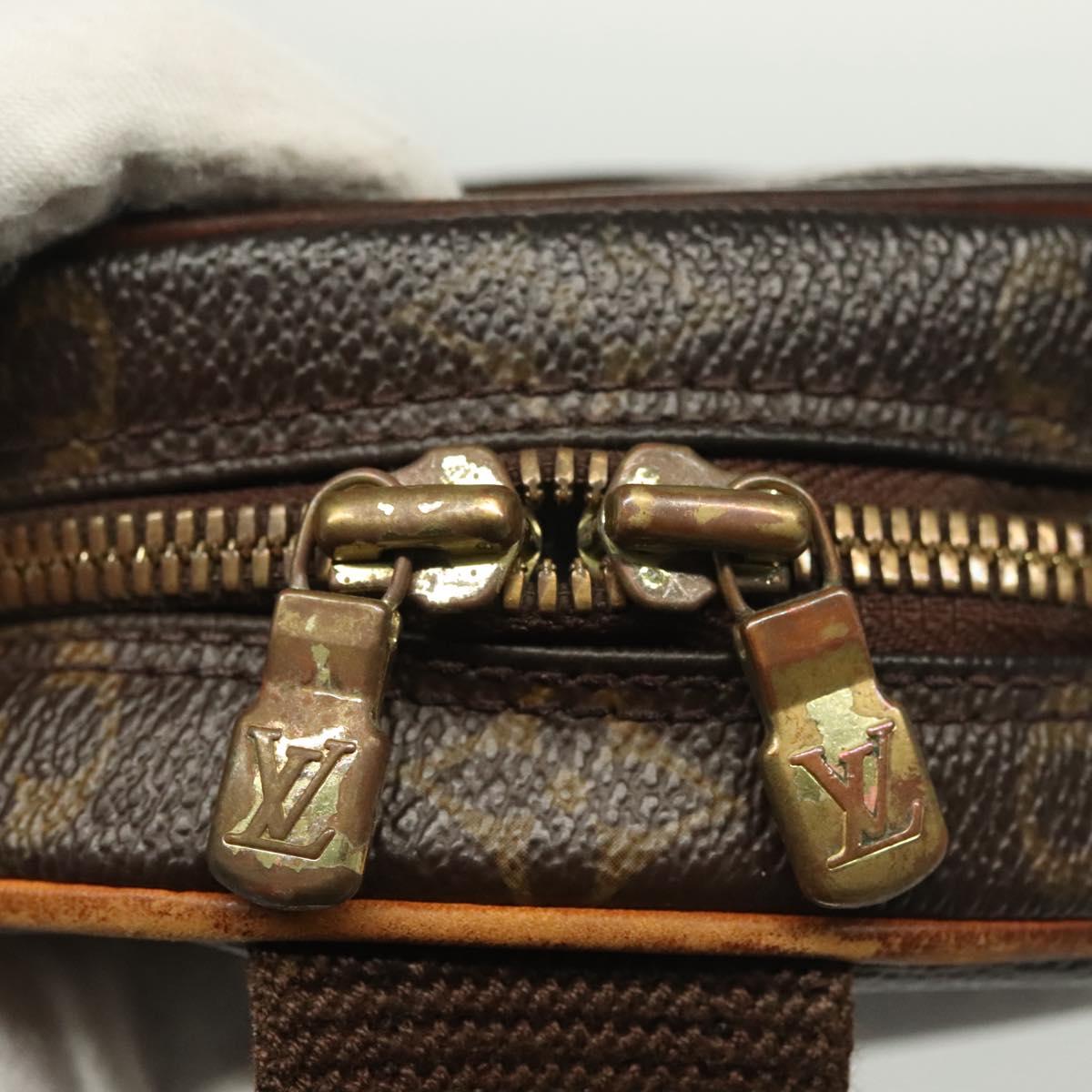 LOUIS VUITTON Monogram Pochette Gange Shoulder Bag M51870 LV Auth bs28361