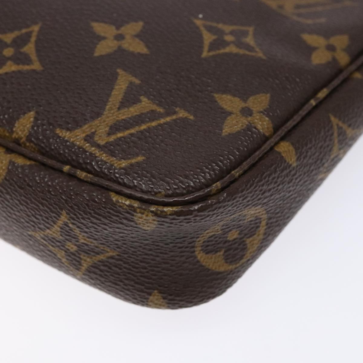 LOUIS VUITTON Monogram Pochette Accessoires Pouch Vintage M51980 LV Auth bs28364