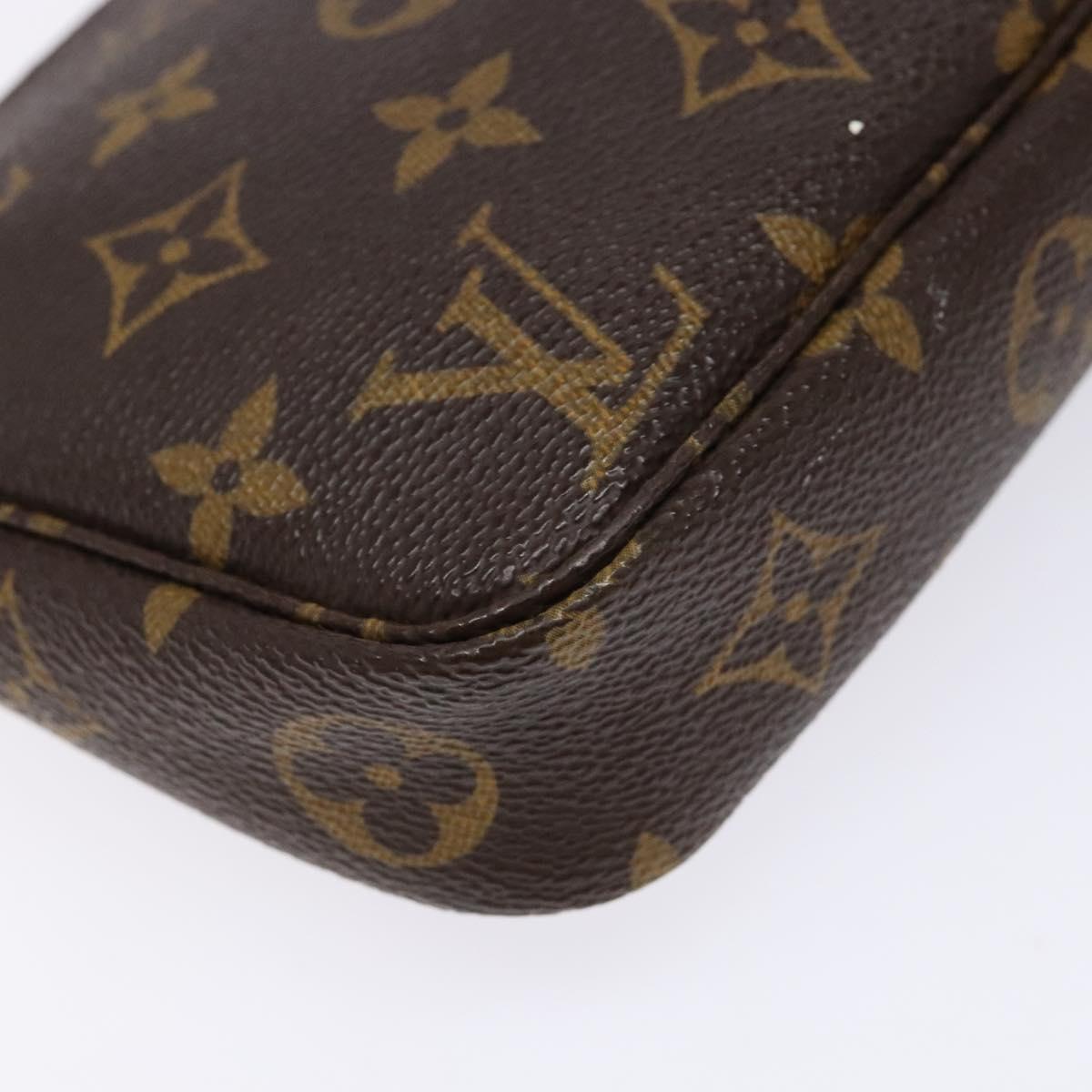 LOUIS VUITTON Monogram Pochette Accessoires Pouch Vintage M51980 LV Auth bs28364