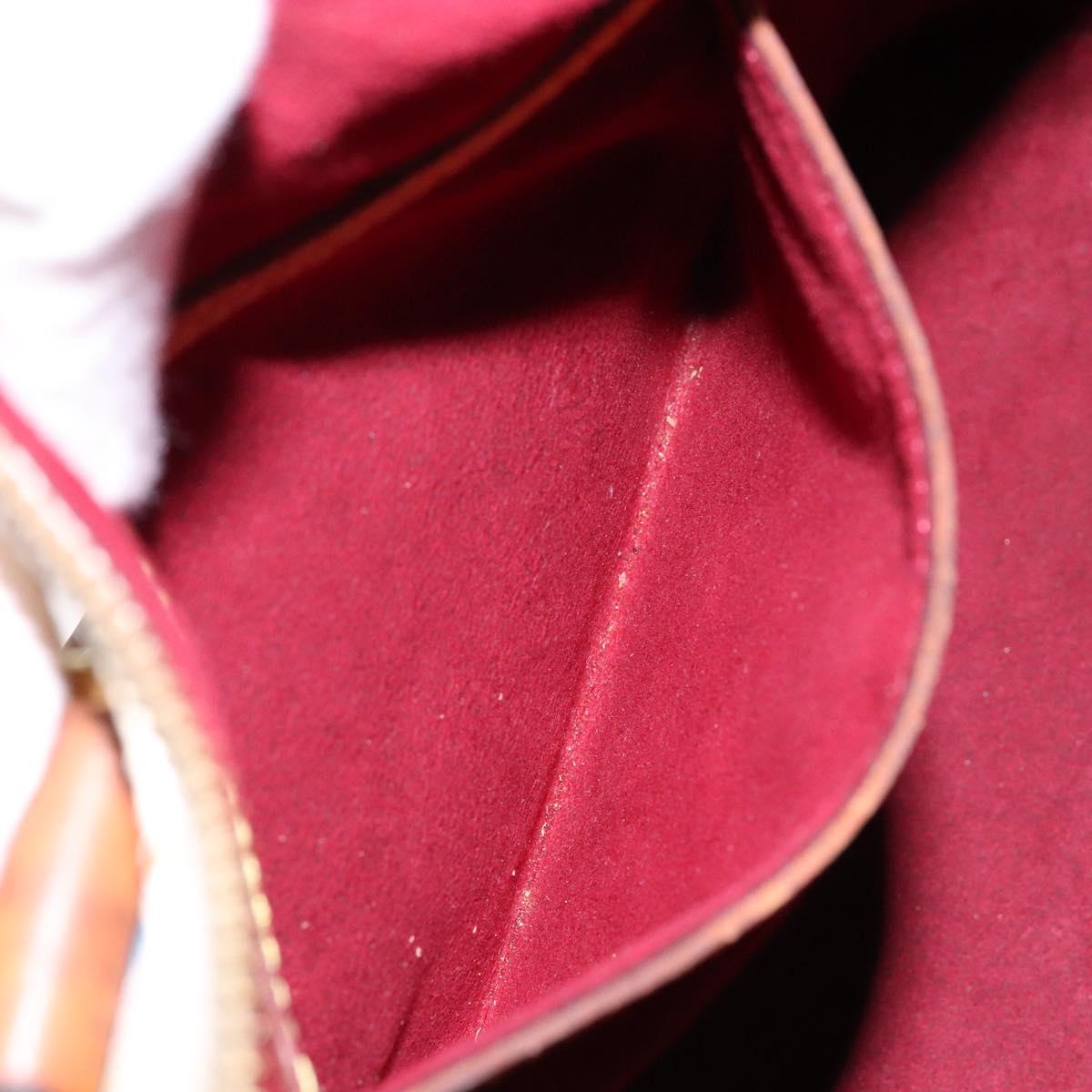 LOUIS VUITTON Monogram Multicolor Alma Hand Bag White M92647 LV Auth bs28368