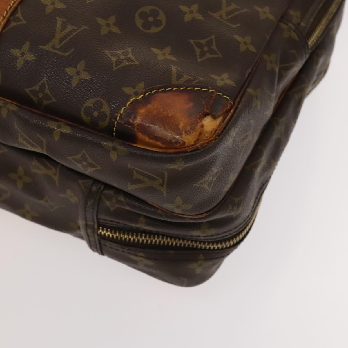 LOUIS VUITTON Monogram Sac 48 Heures Boston Bag M41383 LV Auth bs28372
