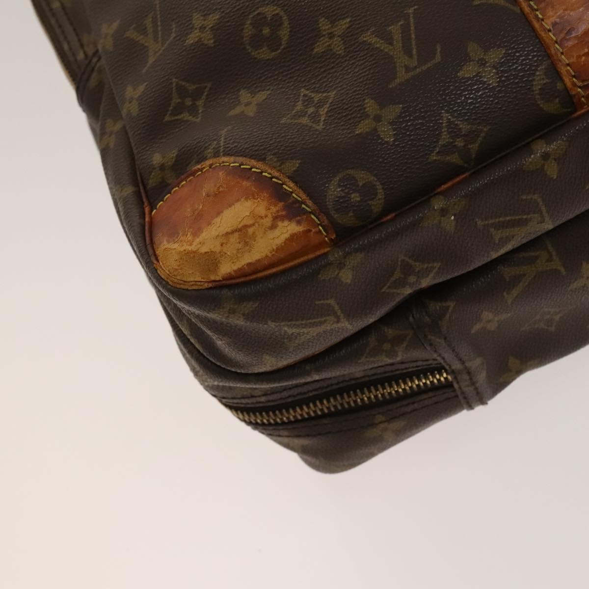 LOUIS VUITTON Monogram Sac 48 Heures Boston Bag M41383 LV Auth bs28372