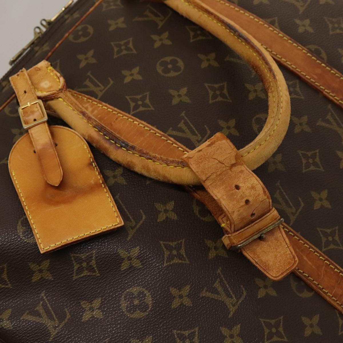 LOUIS VUITTON Monogram Sac 48 Heures Boston Bag M41383 LV Auth bs28372