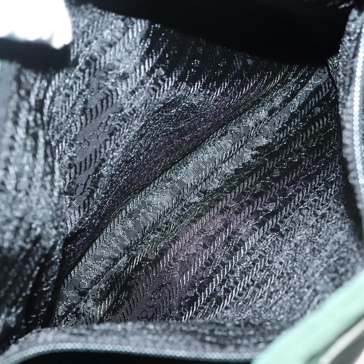 PRADA Tote Bag Nylon Green Auth bs28392