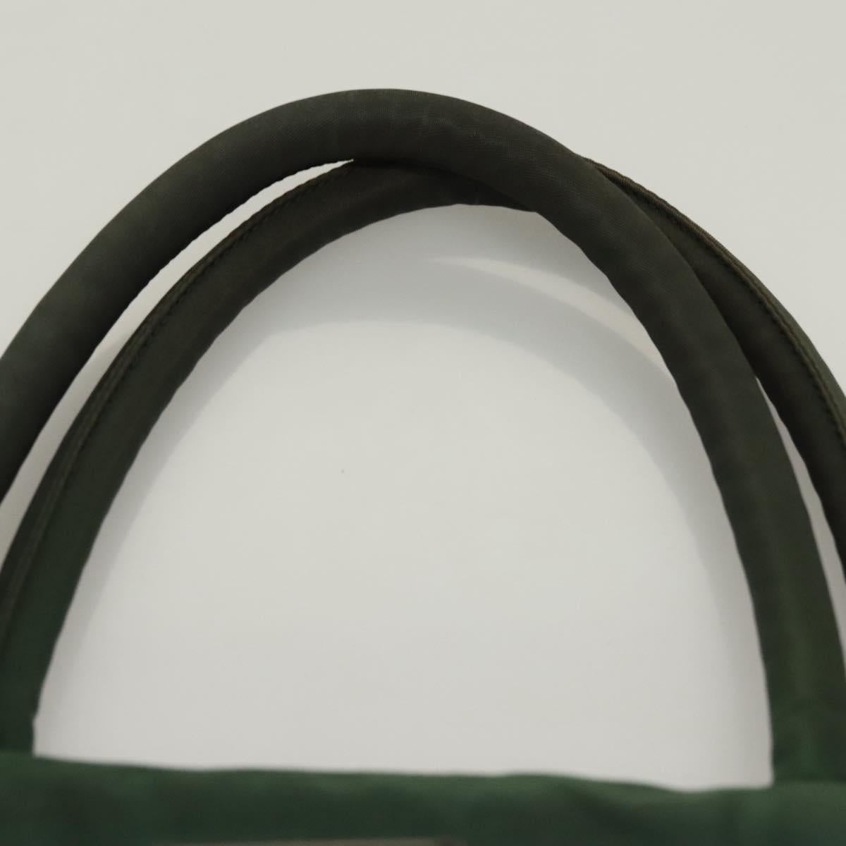 PRADA Tote Bag Nylon Green Auth bs28392