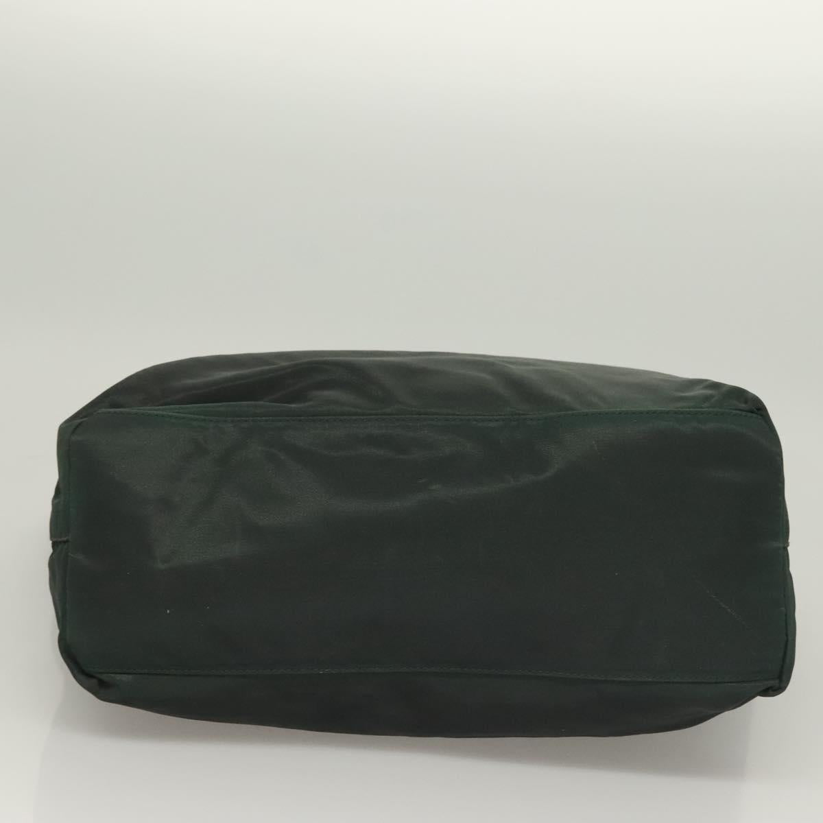 PRADA Tote Bag Nylon Green Auth bs28392