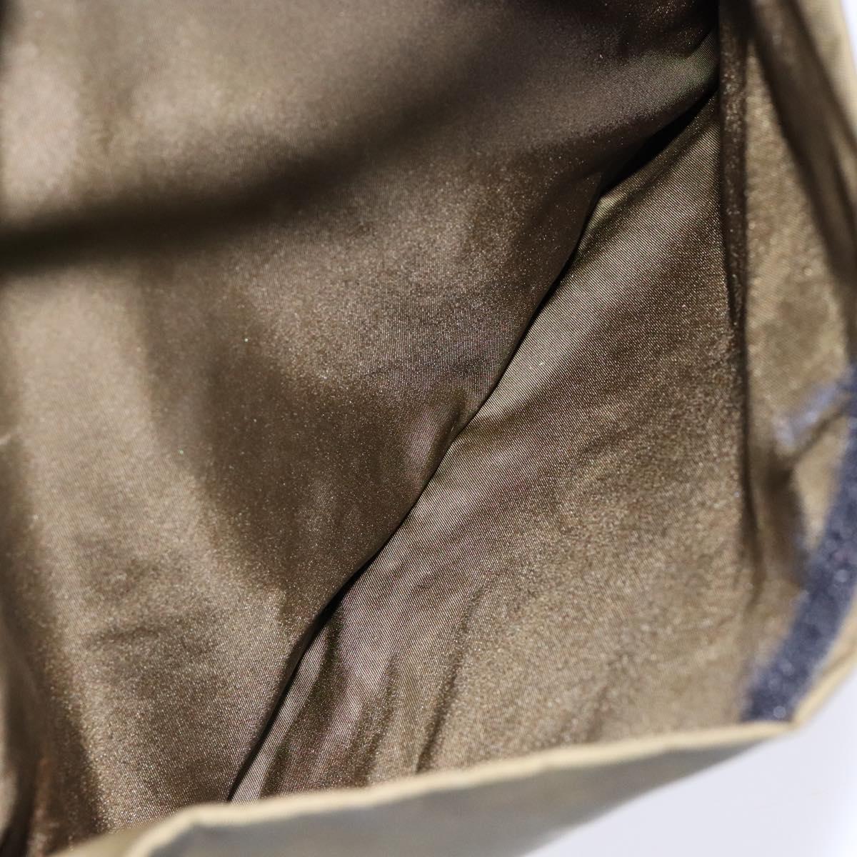 PRADA Tote Bag Nylon Khaki Auth bs28393