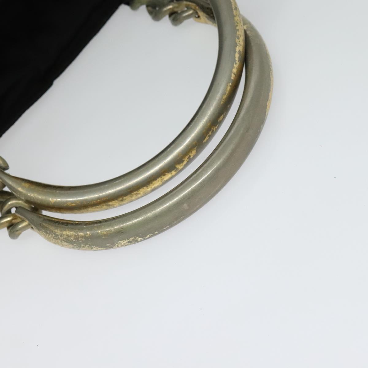 PRADA Tote Bag Nylon Black Auth bs28398