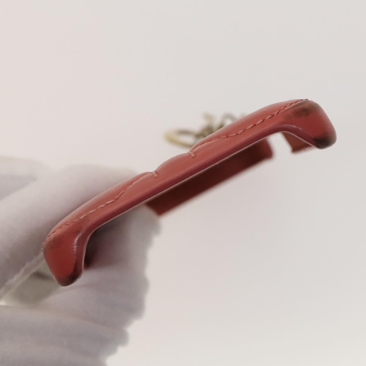 Christian Dior Trotter Canvas Wallet Leather 4Set Pink Navy Brown Auth bs28476