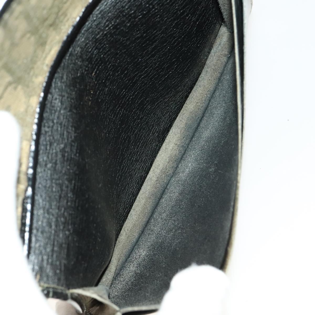 Christian Dior Trotter Canvas Wallet Leather 4Set Pink Navy Brown Auth bs28476