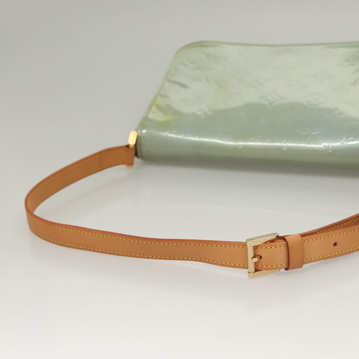 LOUIS VUITTON Monogram Vernis Thompson Street Bag Lavande M91009 LV Auth bs28515