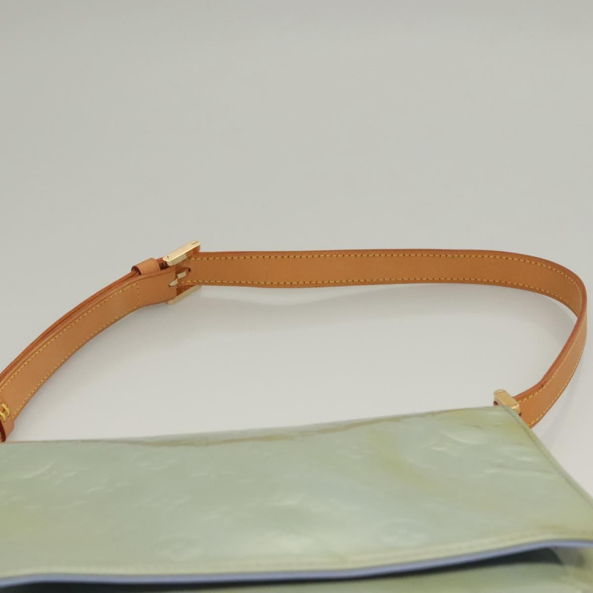 LOUIS VUITTON Monogram Vernis Thompson Street Bag Lavande M91009 LV Auth bs28515