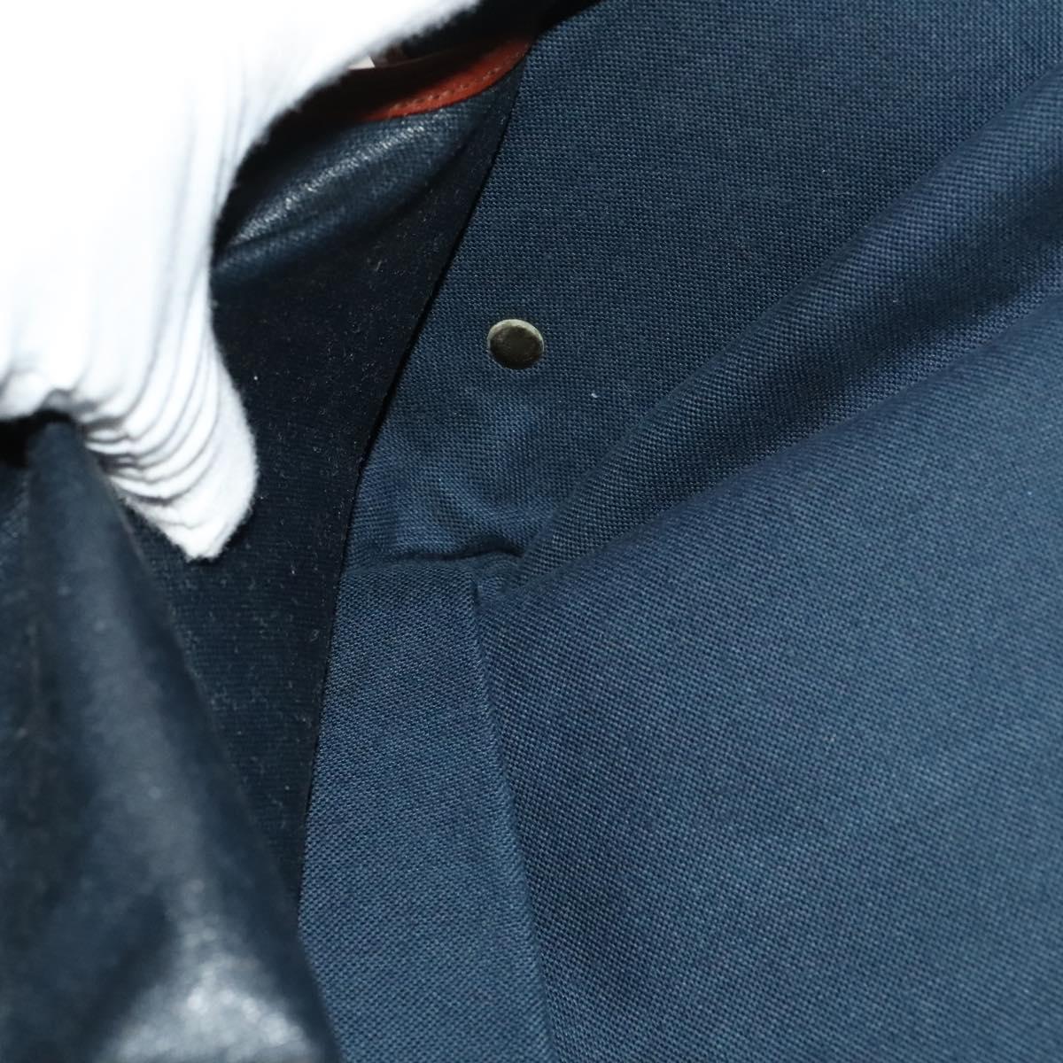 Burberrys Garment Cover Leather PVC Navy Auth bs28531