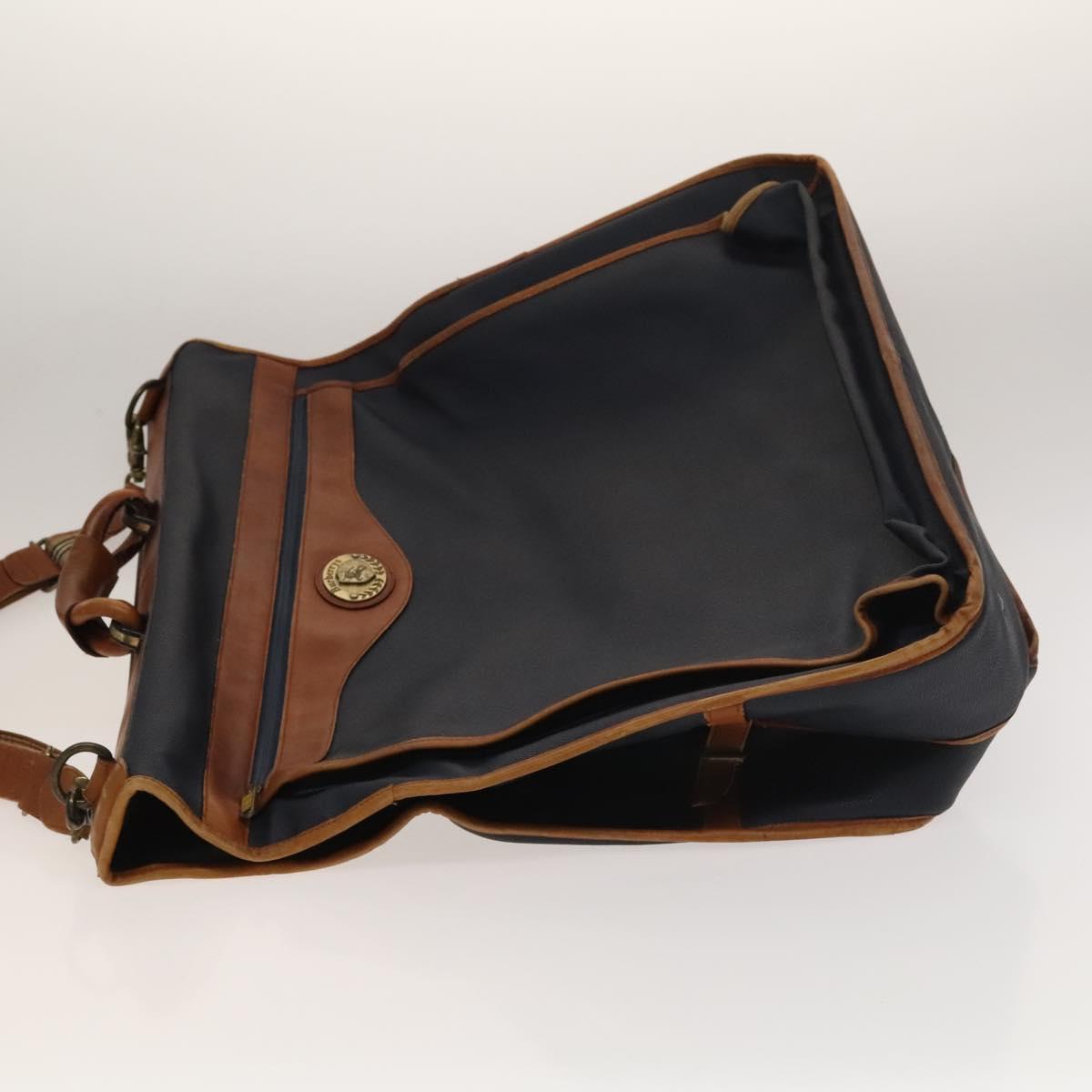 Burberrys Garment Cover Leather PVC Navy Auth bs28531