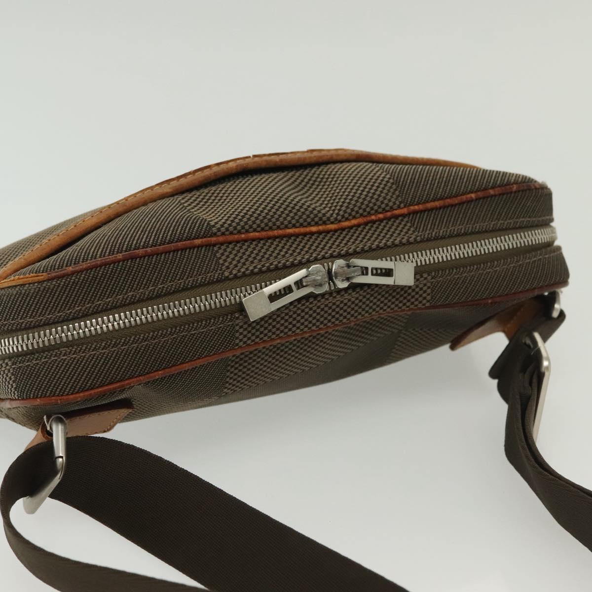 LOUIS VUITTON Damier Geant Acrobat Shoulder Bag Khaki M93619 LV Auth bs28556